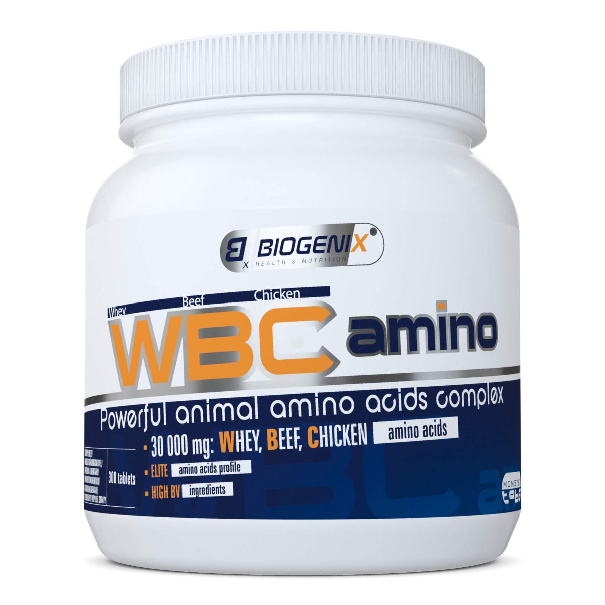 Biogenix WBCamino Monster Tabs - 300 Tabletek