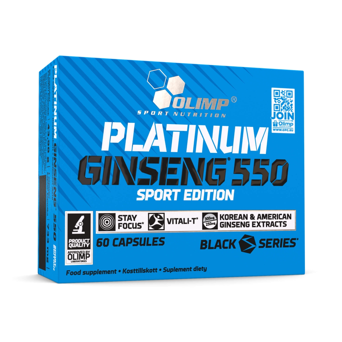 Platinum Ginseng® 550 Sport Edition - 60 Kapsułek