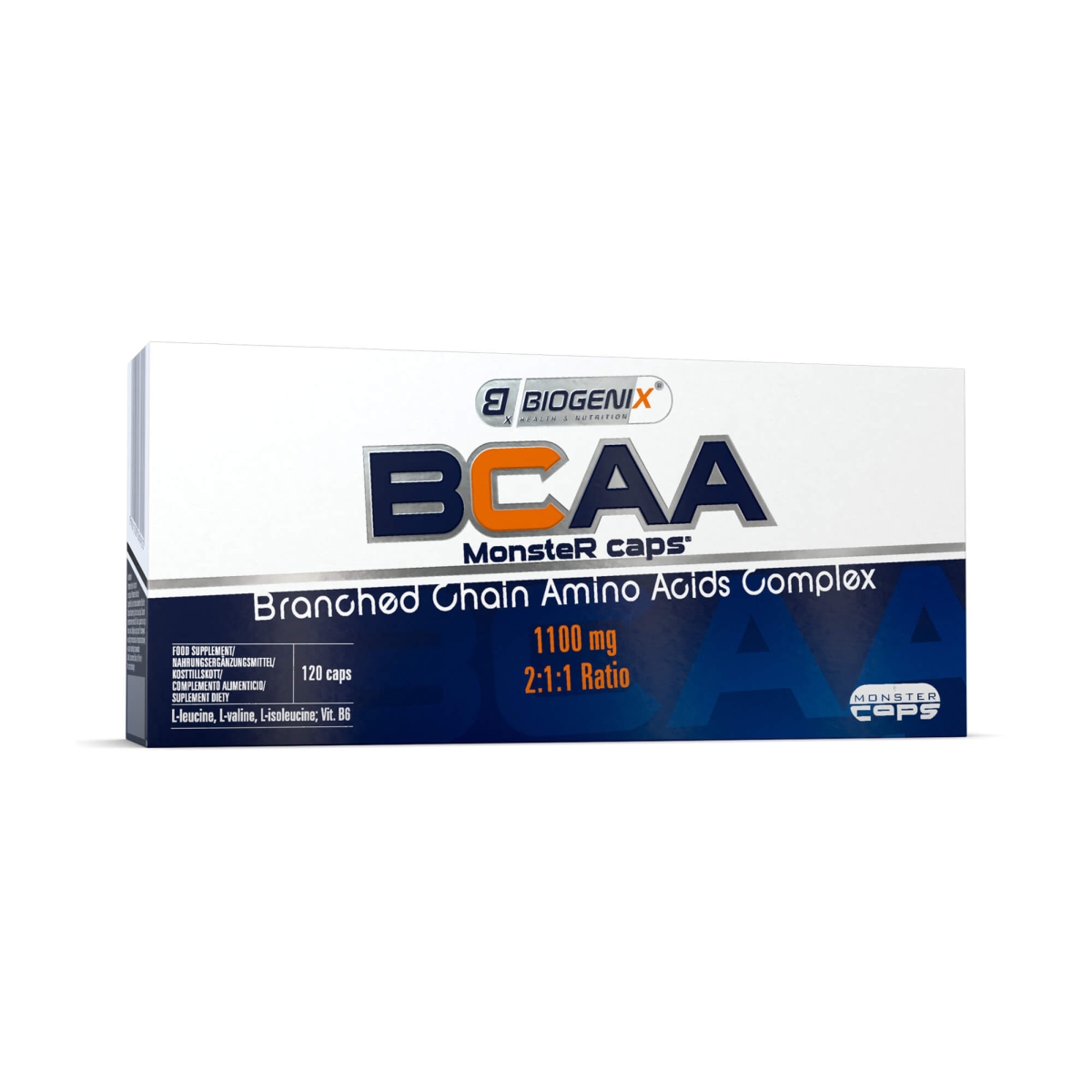 Biogenix BCAA Monster Caps® - 120 Kapsułek