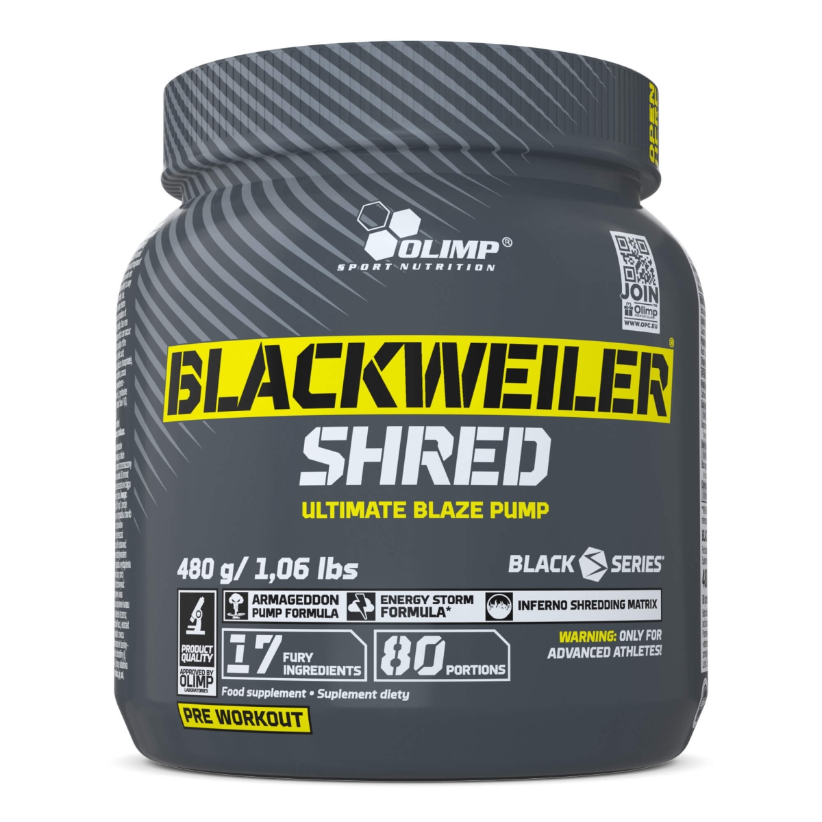 Blackweiler Shred 480g exotic oran 12nf
