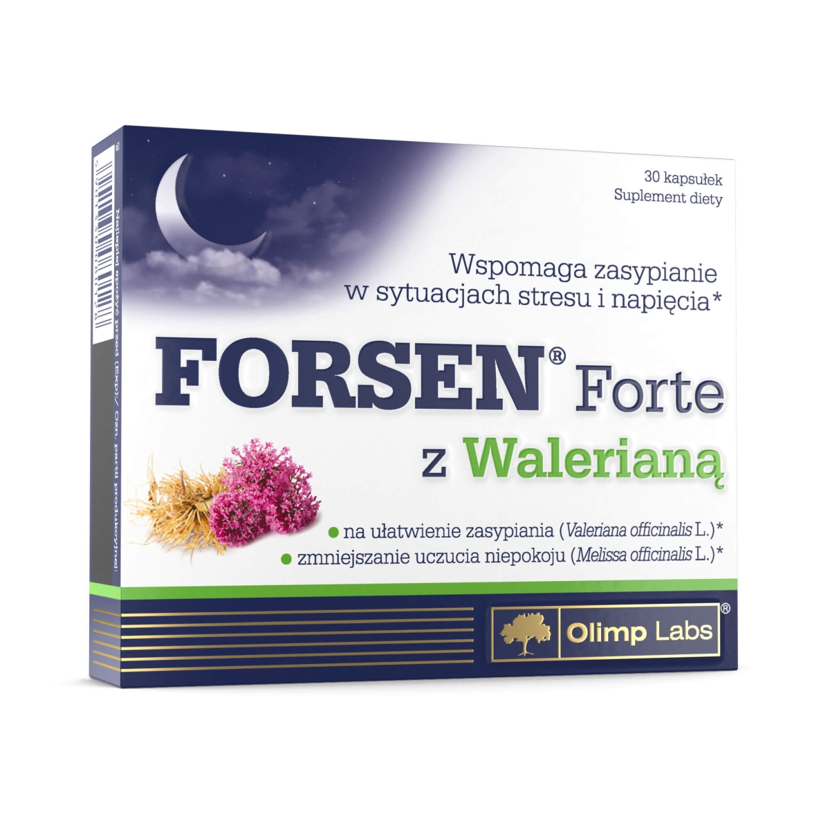 Forsen® Forte z Walerianą - 30 Kapsułek