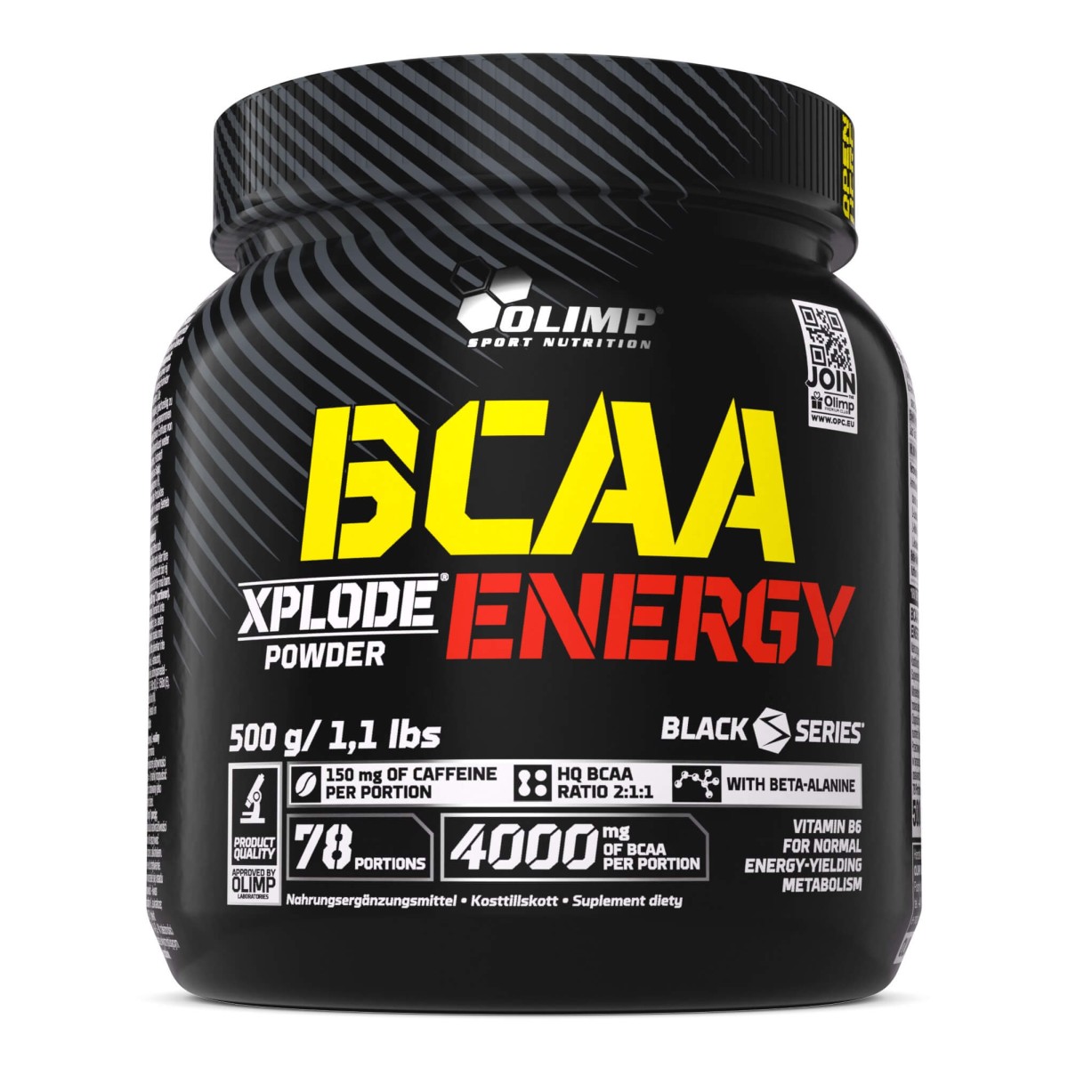 BCAA Xplode Powder® Energy - 500 g
